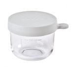 Béaba Tároló doboz kiváló minőségű üvegből - 150 ml - Halvány köd - 