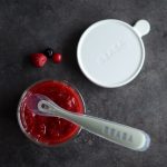 Béaba Tároló doboz kiváló minőségű üvegből - 150 ml - Halvány köd - 