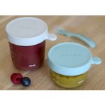 Béaba Üveg tároló doboz szett 2 db - 150 ml Zöld - 250 ml Halvány köd - 