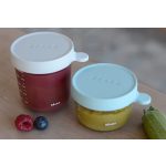 Béaba Üveg tároló doboz szett 2 db - 150 ml Zöld - 250 ml Halvány köd - 