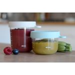 Béaba Üveg tároló doboz szett 2 db - 150 ml Zöld - 250 ml Halvány köd - 