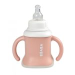 Béaba 3 az 1-ben Evolutive Tanulópohár - Sötét rózsaszín