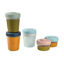   Béaba Pro Ételtároló szett - 6 összepattintható doboz (2x90ml + 2x150ml + 2x250ml)