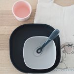 Béaba Szilikon étkező szett - 4 db - Éjkék