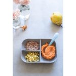 Béaba Szilikon étkező szett - 2 db - Szürke