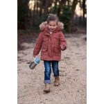 Béaba Rozsdamentes Acél Palack + Fogantyú - 350 ml - Viharkék -