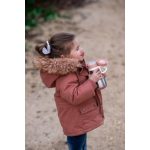 Béaba Rozsdamentes Acél Palack + Fogantyú - 350 ml - Sötét rózsaszín -