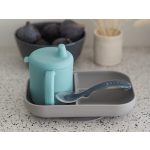 Béaba Szilikon tanuló készlet + pohár - Kék