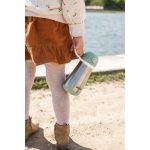 Béaba Rozsdamentes Acél Palack + Fogantyú - 350 ml - Zsályazöld -