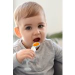 Béaba 360°-os tanuló kanál- szürke