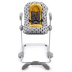 Béaba Up&Down Pihenő- és Etetőszék III - Sárga Pálmafák