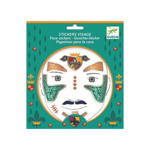 Arc dekoráló matrica - Lovag - Knight