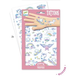 Tetováló matricák - Unikornisok - Unicorns