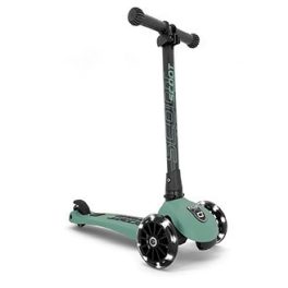 Scoot & Ride Highwaykik  3 LED roller FOREST