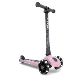 Scoot & Ride Highwaykik 3 LED roller Rose