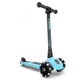 Scoot & Ride Highwaykik  3 LED roller Blueberry
