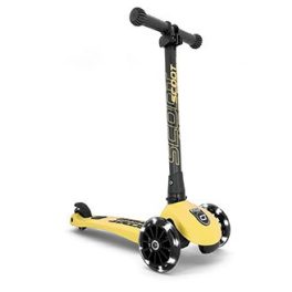 Scoot & Ride Highwaykik  3 LED roller Lemon