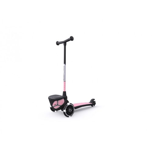 SCOOT&RIDE HIGHWAYKICK 2 LIFESTYLE ROSE FÉNYVISSZAVERŐS LED ROLLER