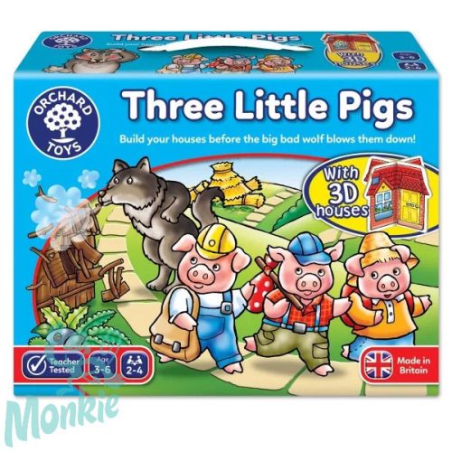 Három kismalac (Three Little Pigs), ORCHARD TOYS OR081