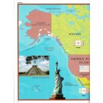 Képes atlasz gyermekeknek - A világ zászlói matricákkal