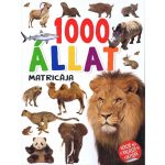 1000 állat matricája - Fehér