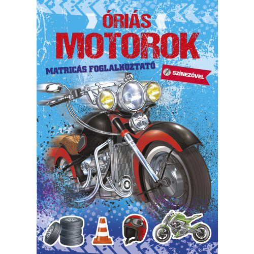 Óriás motorok - Matricás foglalkotató