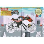 Óriás motorok - Matricás foglalkotató