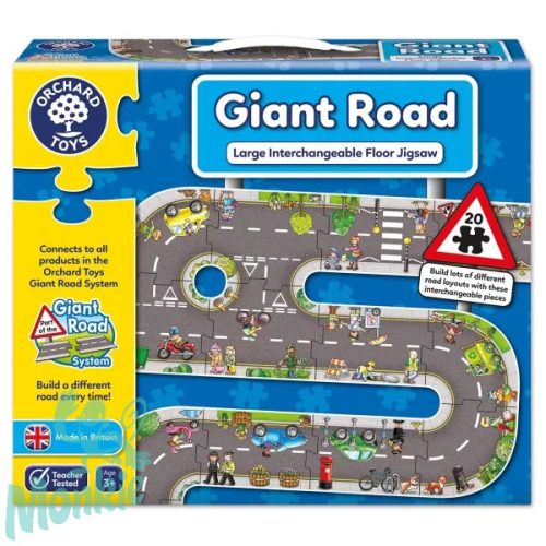 Utak óriás puzzle (Giant Road), ORCHARD TOYS OR286