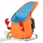 Affenzahn Bölcsis Neon Gyerek Hátizsák-Rák