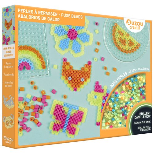 Sötétben világító vasalható gyöngyök Auzou
