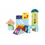 Interaktív színes építőkockák Auzou