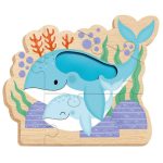 Fa érintős puzzle, Bébi állatok Auzou