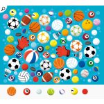 Letörölhető fejtörő feladatkártyák, Foci Auzou