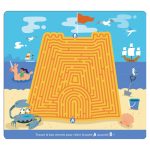 Letörölhető fejtörő feladatkártyák, Évszakok Auzou