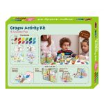 Kreatív színező készlet méhviasz krétával, 4 évszak Avenir