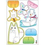 Kreatív színező készlet méhviasz krétával, 4 évszak Avenir