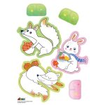 Kreatív színező készlet méhviasz krétával, Móka a faházban Avenir