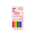 Divattervező könyv fejlesztő feladatokkal, 6 db színes ceruzával Avenir