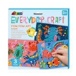 Kreatív pom pom kép készítő, Axolotl Avenir