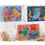 Kreatív pom pom kép készítő, Axolotl Avenir