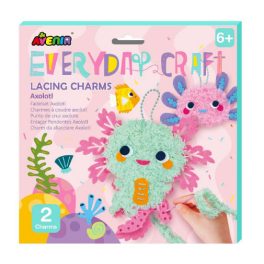 Puha charm készítő kreatív készlet, Axolotl Avenir