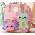 Puha charm készítő kreatív készlet, Axolotl Avenir