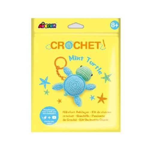 Kulcstartó készítő horgoló készlet, Teknős Avenir