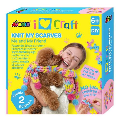 Kötött sálak kézműves készlet Avenir