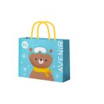 Snowboardozó maci ajándéktáska Avenir