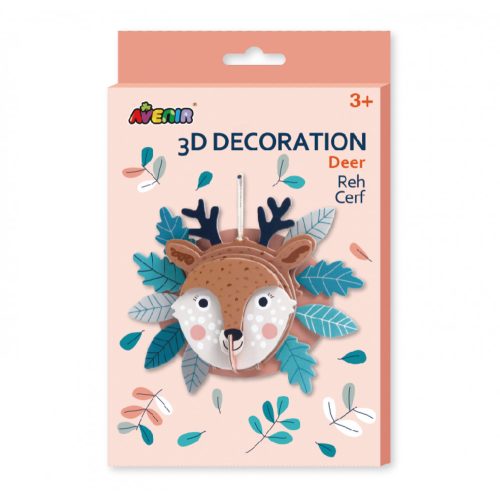 3D dekorációs puzzle, Szarvas Avenir