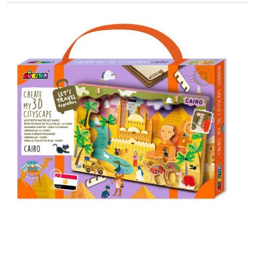 Városkép 3D puzzle, Kairó Avenir