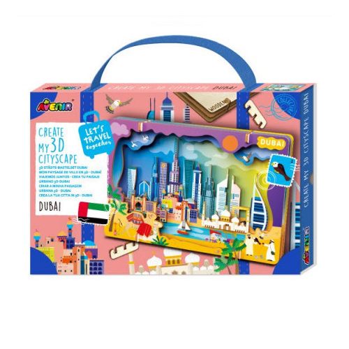 Városkép 3D puzzle, Dubai Avenir