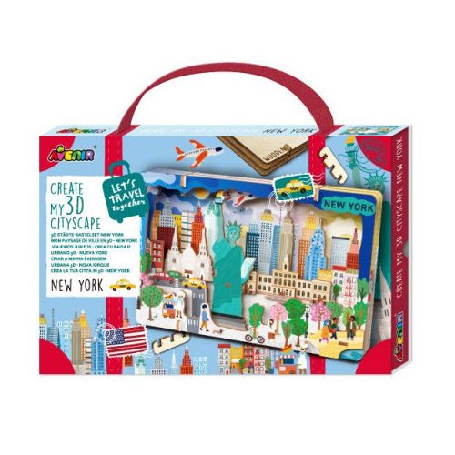 Városkép 3D puzzle, New York Avenir