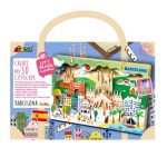 Városkép 3D puzzle, Barcelona Avenir